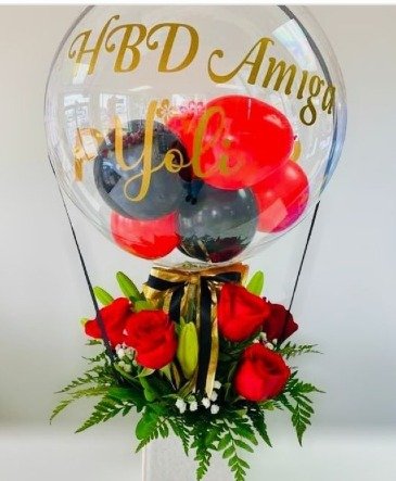 Balloons With Flowers – Mia's Flower Shop, Lancaster PA