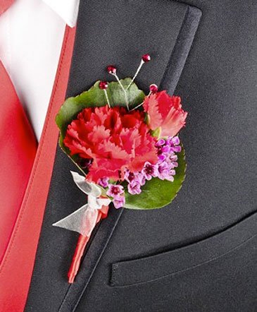 Crimson Carnation – Mia's Flower Shop, Lancaster PA