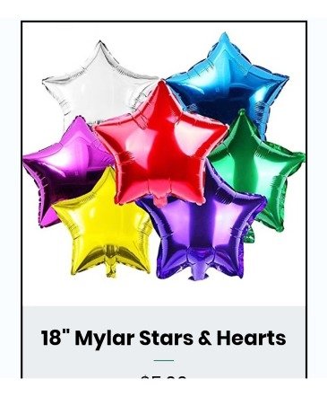 Foil Of Any Colors – Mia's Flower Shop, Lancaster PA