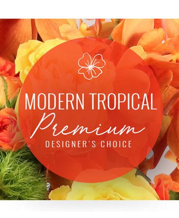 Modern Tropical Bouquet – Mia's Flower Shop, Lancaster PA