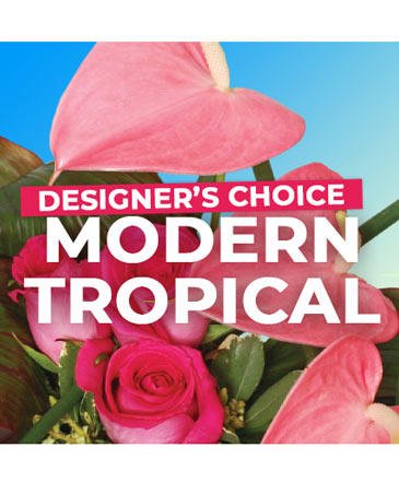 Modern Tropical Florals – Mia's Flower Shop, Lancaster PA