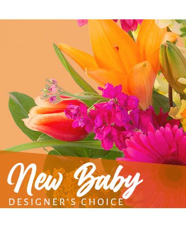 New Baby Bouquet – Mia's Flower Shop, Lancaster PA