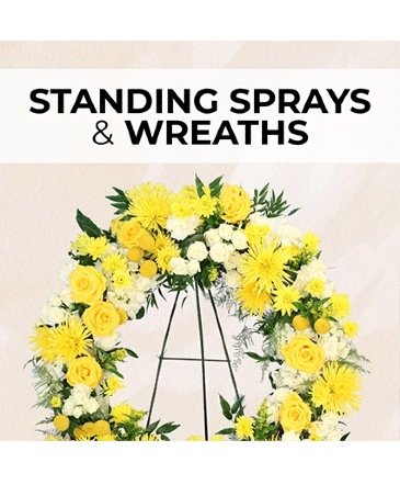 Standing Sprays & Wreaths Florist’s Pick – Mia's Flower Shop, Lancaster PA